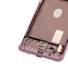 Replacement OLED Assembly With Frame Compatible with Samsung Galaxy S20 FE 4G / 5G (Refurbished) (Cloud Lavender)