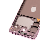 Replacement OLED Assembly With Frame Compatible with Samsung Galaxy S20 FE 4G / 5G (Refurbished) (Cloud Lavender)