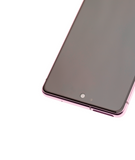 Replacement OLED Assembly With Frame Compatible with Samsung Galaxy S20 FE 4G / 5G (Refurbished) (Cloud Lavender)