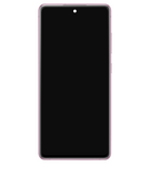 Replacement OLED Assembly With Frame Compatible with Samsung Galaxy S20 FE 4G / 5G (Refurbished) (Cloud Lavender)