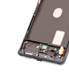 Replacement OLED Assembly With Frame Compatible with Samsung Galaxy S20 FE 4G / 5G (Refurbished) (Cloud Navy)