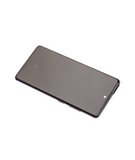 Replacement OLED Assembly With Frame Compatible with Samsung Galaxy S20 FE 4G / 5G (Refurbished) (Cloud Navy)