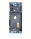 Replacement OLED Assembly With Frame Compatible with Samsung Galaxy S20 FE 4G / 5G (Refurbished) (Cloud Mint)