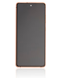 Replacement OLED Assembly With Frame Compatible with Samsung Galaxy S20 FE 4G / 5G (Refurbished) (Cloud Orange)