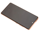 Replacement OLED Assembly With Frame Compatible with Samsung Galaxy S20 FE 4G / 5G (Refurbished) (Cloud Orange)