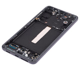 Replacement OLED Assembly With Frame Compatible with Samsung Galaxy S21 FE 5G (US & International Version) (Service Pack) (Graphite)