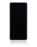 Replacement OLED Assembly With Frame Compatible with Samsung Galaxy S21 FE 5G (US & International Version) (Service Pack) (Lavender)