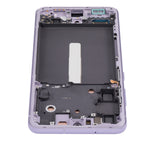 Replacement OLED Assembly With Frame Compatible with Samsung Galaxy S21 FE 5G (US & International Version) (Service Pack) (Lavender)