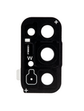 Replacement Back Camera Lens With Cover Bezel Ring Compatible with Samsung Galaxy S20 FE 4G / 5G (Cosmic Black)