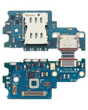 Replacement Charging Port Board With Sim Card Reader Compatible with Samsung Galaxy S21 FE 5G (G990B/N) (International Version) (Premium)