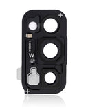 Replacement Back Camera Lens With Cover Bezel Ring Compatible with Samsung Galaxy S20 FE 5G (Cloudy White)