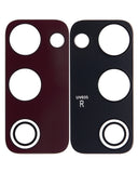 Replacement Back Camera Lens (Glass Only) With Adhesive Compatible with Samsung Galaxy S20 FE 4G / 5G (Cloud Red) (10 Pack)