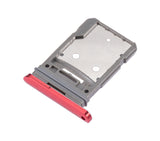 Replacement Single Sim Card Tray Compatible with Samsung Galaxy S20 FE 5G (Cloud Red)