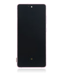Replacement OLED Assembly With Frame Compatible with Samsung Galaxy S20 FE 4G / 5G (Aftermarket Plus) (Cloud Lavender)
