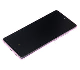 Replacement OLED Assembly With Frame Compatible with Samsung Galaxy S20 FE 4G / 5G (Aftermarket Plus) (Cloud Lavender)
