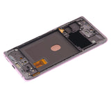 Replacement OLED Assembly With Frame Compatible with Samsung Galaxy S20 FE 4G / 5G (Aftermarket Plus) (Cloud Lavender)