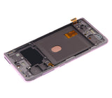 Replacement OLED Assembly With Frame Compatible with Samsung Galaxy S20 FE 4G / 5G (Aftermarket Plus) (Cloud Lavender)