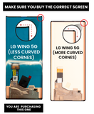 Replacement Main Screen OLED Assembly without Frame Compatible with LG Wing 5G (Refurbished) (International Version) (All Colors)
