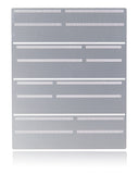 Memory Tank Tin Paste Stencil (DDR3 & DDR4) (4 Piece Set) Compatible with Others