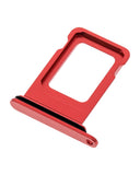Replacement Single Sim Card Tray Compatible with Apple iPhone 13 (Red)