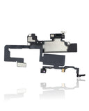 Replacement Earpiece Speaker With Proximity Sensor Cable Compatible with Apple iPhone 12 Mini (Warning: Soldering Required For Face ID Functionality) (Aftermarket)