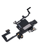 Replacement Earpiece Speaker With Proximity Sensor Cable Compatible with Apple iPhone 12 Mini (Warning: Soldering Required For Face ID Functionality) (Aftermarket)