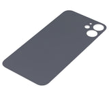 Replacement Back Glass With 3M Adhesive Compatible with Apple iPhone 12 Mini (No Logo / Large Camera Hole) (White)