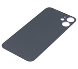 Replacement Back Glass With 3M Adhesive Compatible with Apple iPhone 12 Mini (No Logo / Large Camera Hole) (Purple)