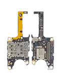 Replacement Sim Card Reader With Microphone PCB Board Compatible with Huawei P40 Pro