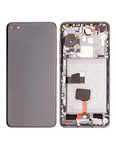 Replacement OLED Assembly With Frame Compatible with Huawei P40 (Refurbished) (Black)