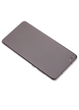Replacement OLED Assembly With Frame Compatible with Huawei P40 (Refurbished) (Black)