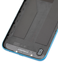 Replacement Back cover Glass Compatible with Motorola Moto G8 Power Lite (XT2055 / 2020) (Arctic Blue)