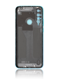 Replacement Back cover Glass Compatible with Motorola Moto G8 Power Lite (XT2055 / 2020) (Arctic Blue)