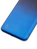 Replacement Back cover Glass Compatible with Motorola Moto G8 Power Lite (XT2055 / 2020) (Royal Blue)