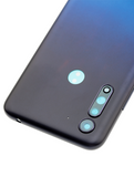 Replacement Back cover Glass Compatible with Motorola Moto G8 Power Lite (XT2055 / 2020) (Royal Blue)