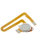 Replacement Fingerprint Reader With Flex Cable Compatible with Motorola Moto G8 Power (XT2041-1 / XT2041-3 / 2020) (White)