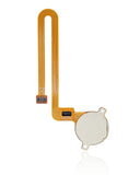 Replacement Fingerprint Reader With Flex Cable Compatible with Motorola Moto E6 Play (XT2029 / 2019) (Anthracite)