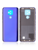 Replacement Back cover Glass Compatible with Motorola Moto G9 Play (XT2083 / 2020) (Sapphire Blue)