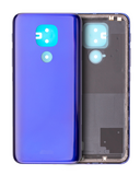 Replacement Back cover Glass Compatible with Motorola Moto G9 Play (XT2083 / 2020) (Sapphire Blue)