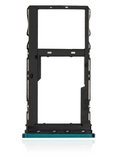 Replacement Sim Card Tray Compatible with Motorola Moto G9 Play (XT2083 / 2020) (Forest Green)
