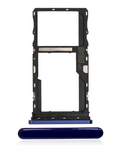 Replacement Sim Card Tray Compatible with Motorola Moto G9 Play (XT2083 / 2020) (Sapphire Blue)