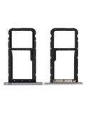 Replacement Sim + SD Card Tray Compatible with Huawei MediaPad T5 10.1" (4G Version) (Black)