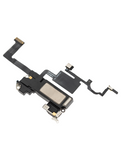 Replacement Earpiece Speaker With Proximity Sensor Cable Compatible with Apple iPhone 12 / 12 Pro (Warning: Soldering Required For Face ID Functionality) (Premium)