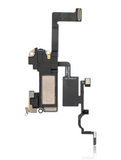Replacement Earpiece Speaker With Proximity Sensor Cable Compatible with Apple iPhone 12 / 12 Pro (Warning: Soldering Required For Face ID Functionality) (Premium)