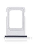 Replacement Single Sim Card Tray Compatible with Apple iPhone 12 / 13 (White)