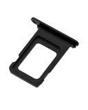 Replacement Single Sim Card Tray Compatible with Apple iPhone 12 / 13 (Black)