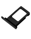 Replacement Single Sim Card Tray Compatible with Apple iPhone 12 / 13 (Black)