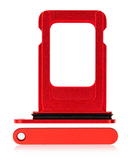 Replacement Single Sim Card Tray Compatible with Apple iPhone 12 (Red)