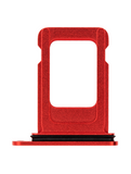 Replacement Single Sim Card Tray Compatible with Apple iPhone 12 (Red)