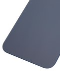 Replacement Back Glass With 3M Adhesive Compatible with Apple iPhone 12 (No Logo / Large Camera Hole) (Blue)